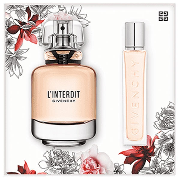 GIVENCHY L'INTERDIT COFANETTO EDP 50 ML + TRAVEL SPRAY 12,5 ML - Tre Pi Profumerie