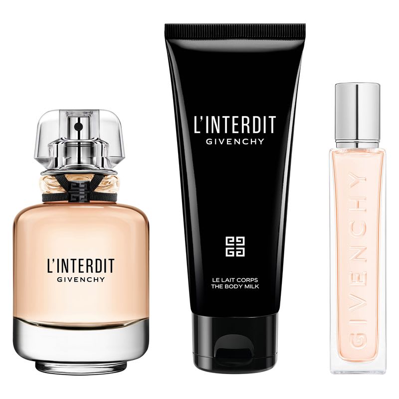 GIVENCHY L'INTERDIT COFANETTO EDP 50ML + EDP 12,5ML + BODY MILK
