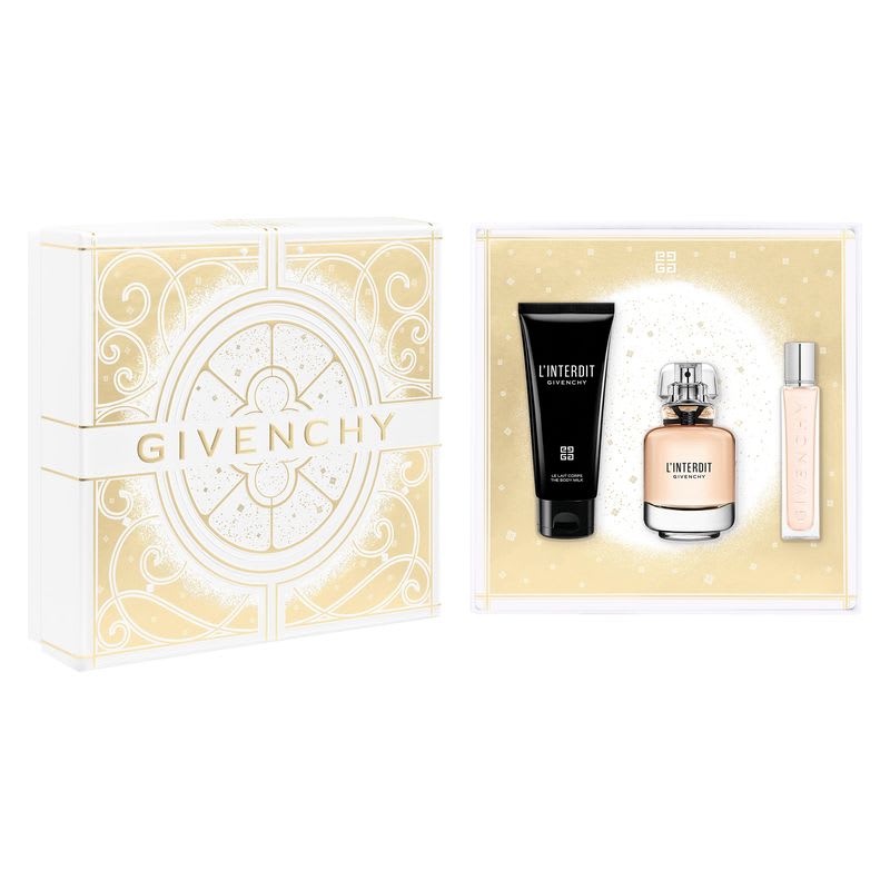 GIVENCHY L'INTERDIT COFANETTO EDP 50ML + EDP 12,5ML + BODY MILK