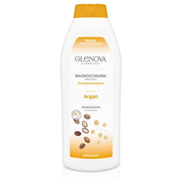 GLENOVA BAGNOSCHIUMA ARGAN 750 ML - Tre Pi Profumerie
