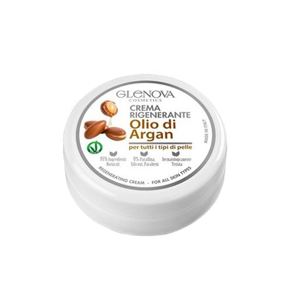 GLENOVA CREMA RIGENERANTE OLIO DI ARGAN 120 ML - Tre Pi Profumerie