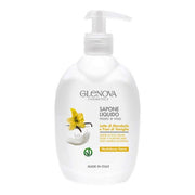 GLENOVA SAPONE LIQUIDO MANI E VISO MANDORLA E VANIGLIA 500 ML - Tre Pi Profumerie