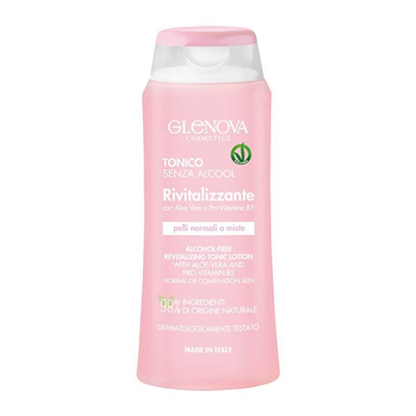 GLENOVA TONICO SENZA ALCOOL RIVITALIZZANTE PELLI NORMALI 200 ML - Tre Pi Profumerie