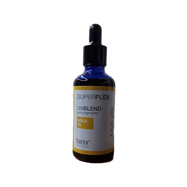 BAREX SUPERPLEX UNIBLEND PURE PIGMENTS GOLD 3 50 ML - Tre Pi Profumerie