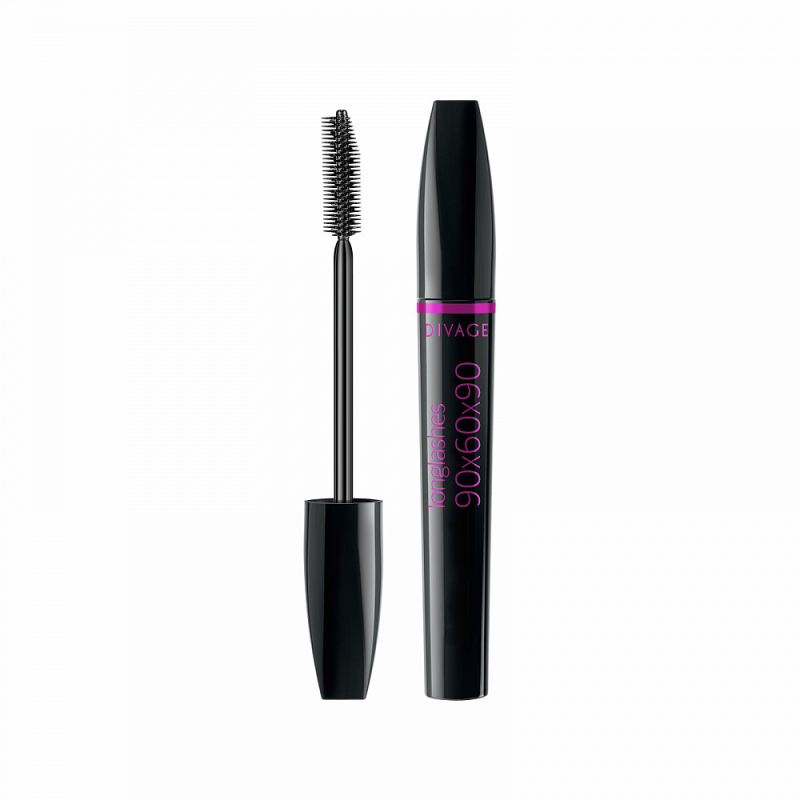 DIVAGE MASCARA 90X60X90LONGLASHES BLACK 7501 - Tre Pi Profumerie