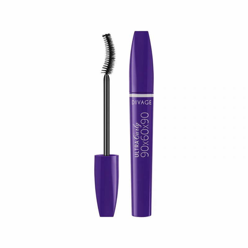 DIVAGE MASCARA 90X60X90ULTRA CURLY BLACK 9701 - Tre Pi Profumerie