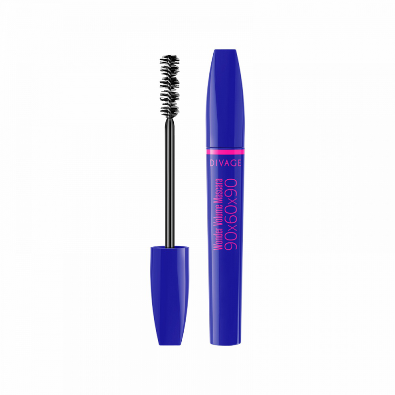 DIVAGE MASCARA 90X60X90WONDER VOLUME BLACK 01 - Tre Pi Profumerie