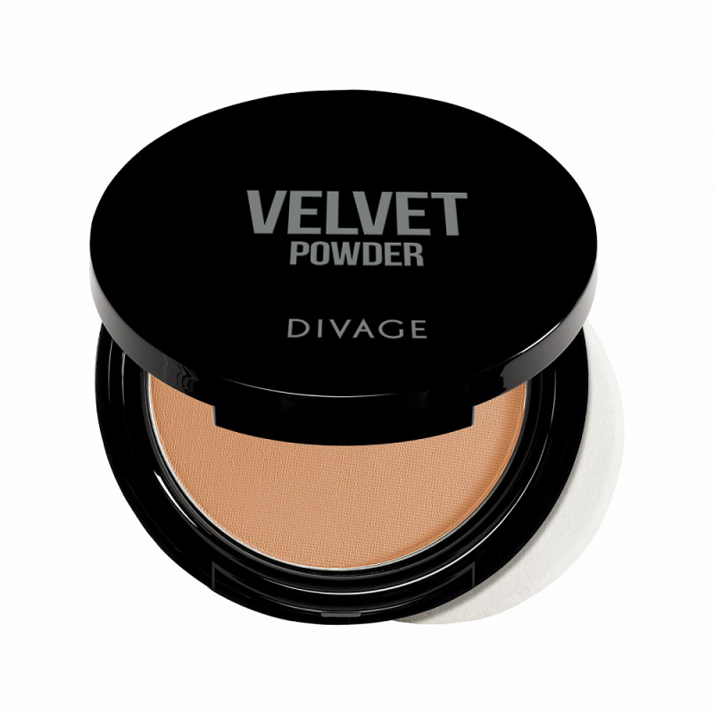 DIVAGE POWDER COMPACT VELVET 5203 - Tre Pi Profumerie