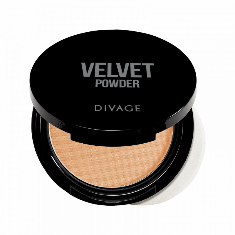 DIVAGE POWDER COMPACT VELVET 5204 - Tre Pi Profumerie