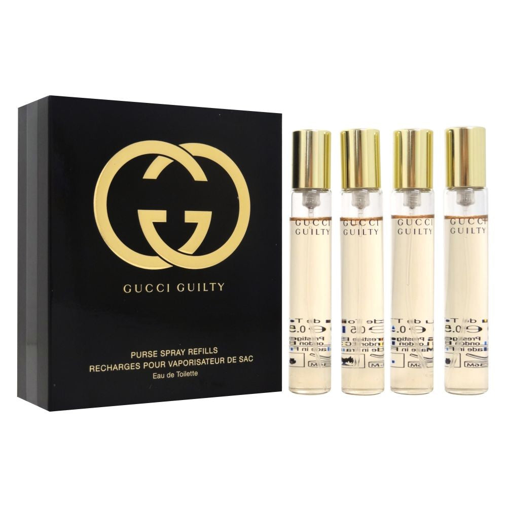 GUCCI GUILTY REFILL SPRAY EDT 4X15 ML - Tre Pi Profumerie