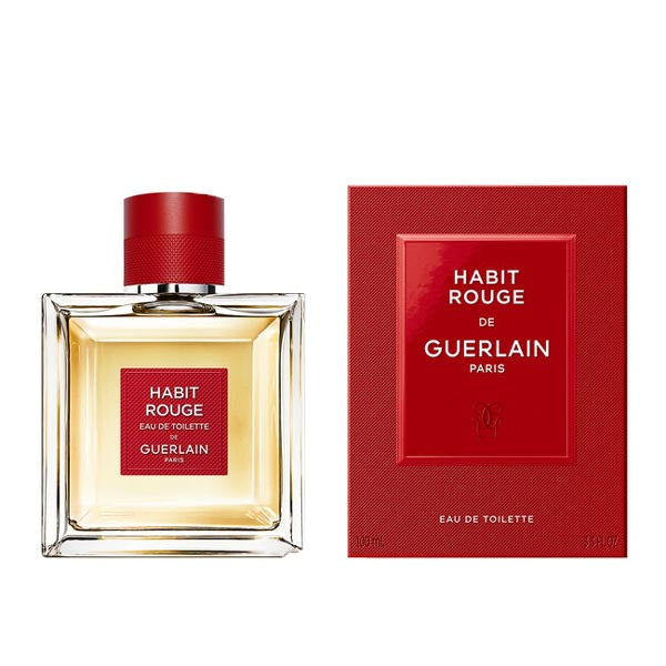 GUERLAIN HABIT ROUGE EAU DE TOILETTE 100 ML - Tre Pi Profumerie