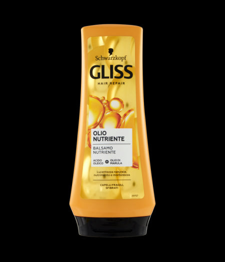 SCHWARZKOPF GLISS BALSAMO OLIO NUTRIENTE 200 ML - Tre Pi Profumerie