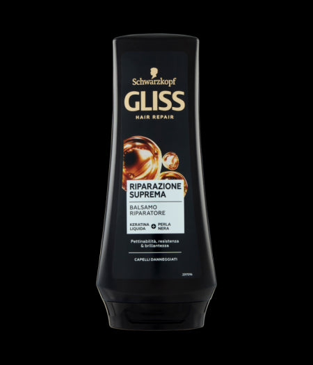 SCHWARZKOPF GLISS BALSAMO RIPARAZIONE SUPREMA 200 ML - Tre Pi Profumerie