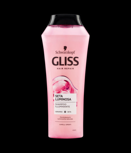 SCHWARZKOPF GLISS SHAMPOO SETA LUMINOSA 250 ML - Tre Pi Profumerie
