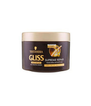 SCHWARZKOPF GLISS MASCHERA 2 IN 1 RIPARAZIONE SUPREMA 300 ML - Tre Pi Profumerie