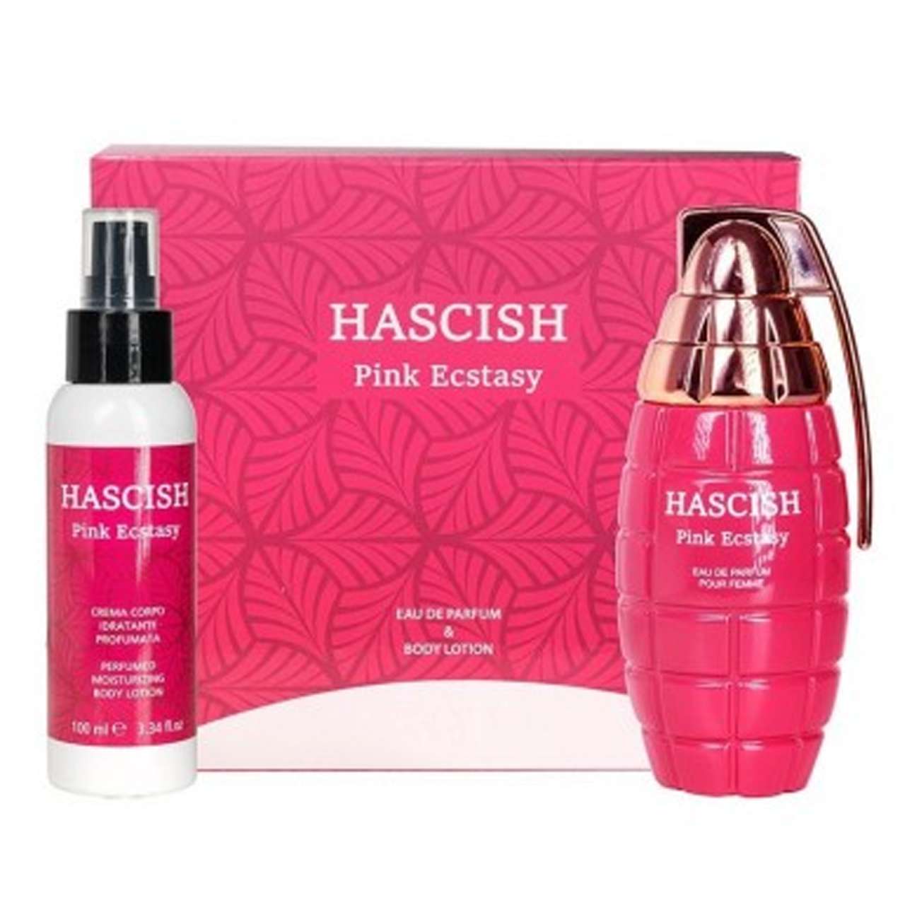 HASCISH PINK ECSTASY EDP BOX 100 ML + BODY LOTION 100 ML