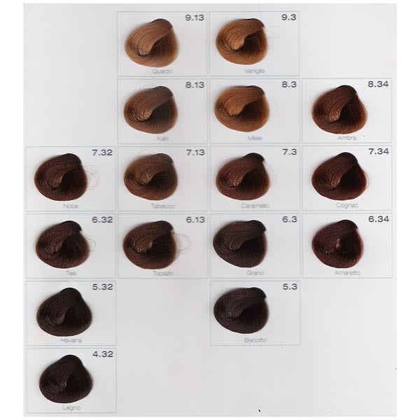 HELEN SEWARD INFUSION TINTA COGNAC BIONDO DORATO RAME 7.34 - Tre Pi Profumerie