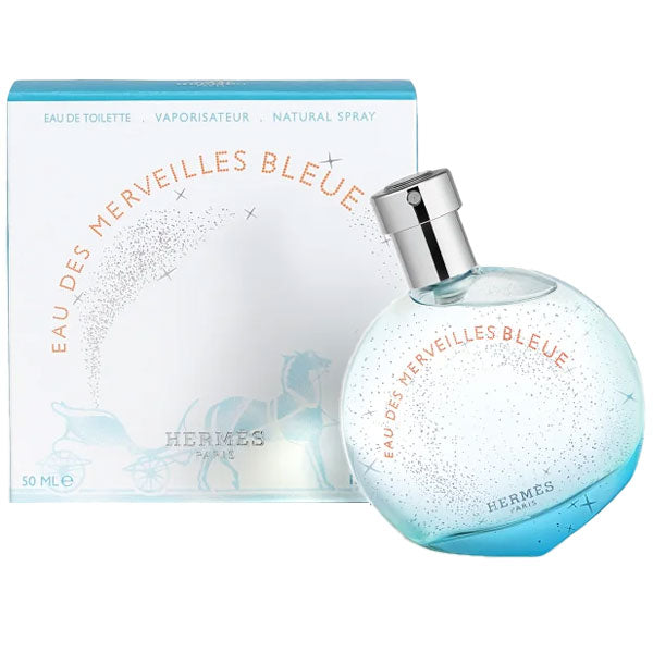 HERMES EAU DES MERVEILLES BLEUE EAU DE TOILETTE 50 ML - Tre Pi Profumerie