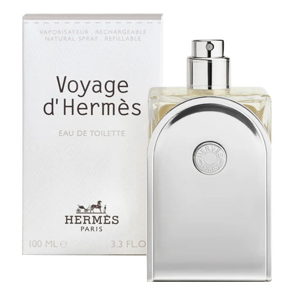 HERMES VOYAGE D'HERMES EAU DE TOILETTE 100 ML RICARICABILE - Tre Pi Profumerie
