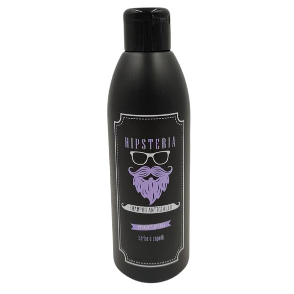 HIPSTERIA SHAMPOO ANTIGIALLO PER BARBA E CAPELLI 200 ML - Tre Pi Profumerie