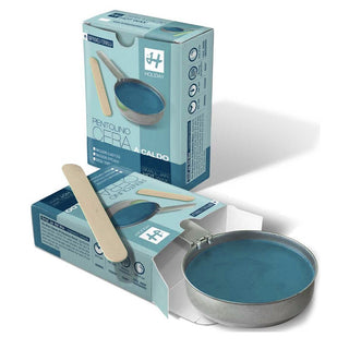HOLIDAY PETIT POT CIRE A CHAUD BLEU