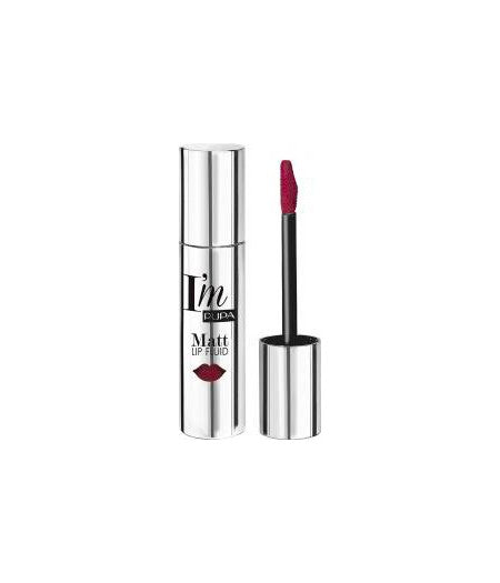 PUPA ROSSETTO I M MATT LIP FLUID DARK RED 53 - Tre Pi Profumerie