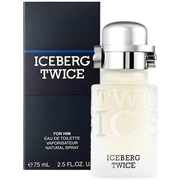 ICEBERG TWICE FOR HIM EAU DE TOILETTE 75 ML - Tre Pi Profumerie