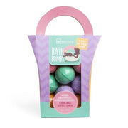 IDC INSTITUTE SCENTED SET OF SOAPS BATH BOMBS 3X100 GR