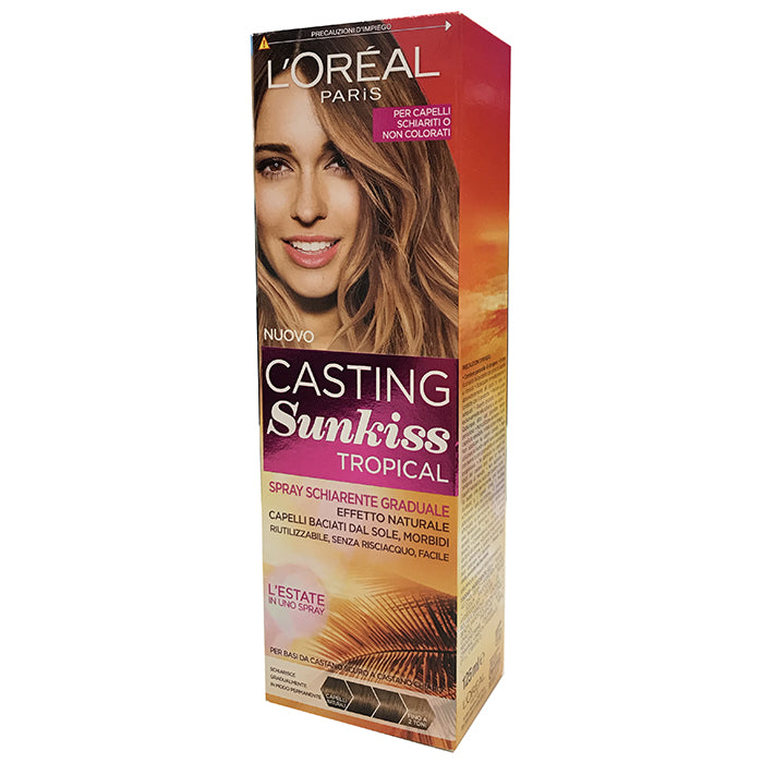 L'OREAL CASTING SUNKISSTROPICAL SPRAY CASTANO SCURO-CHIAR 125ML - Tre Pi Profumerie