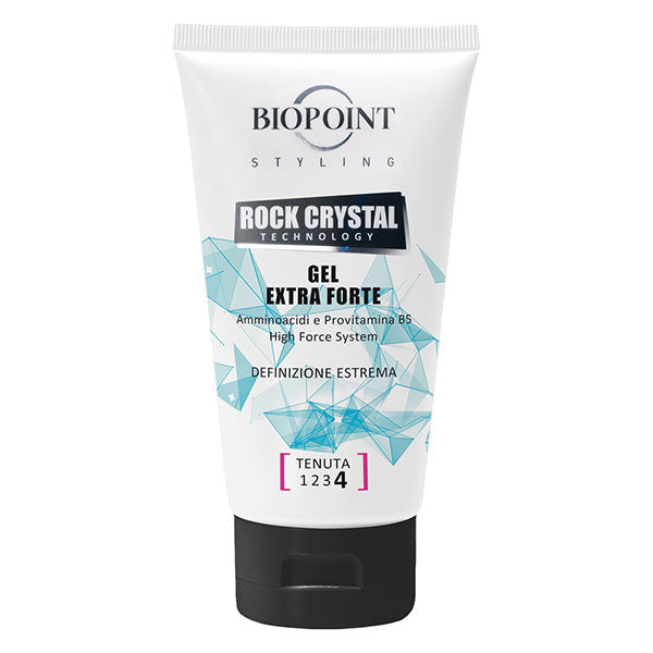 BIOPOINT STYLING ROCK CRYSTAL GEL EXTRA FORTE TENUTA 4 150 ML - Tre Pi Profumerie