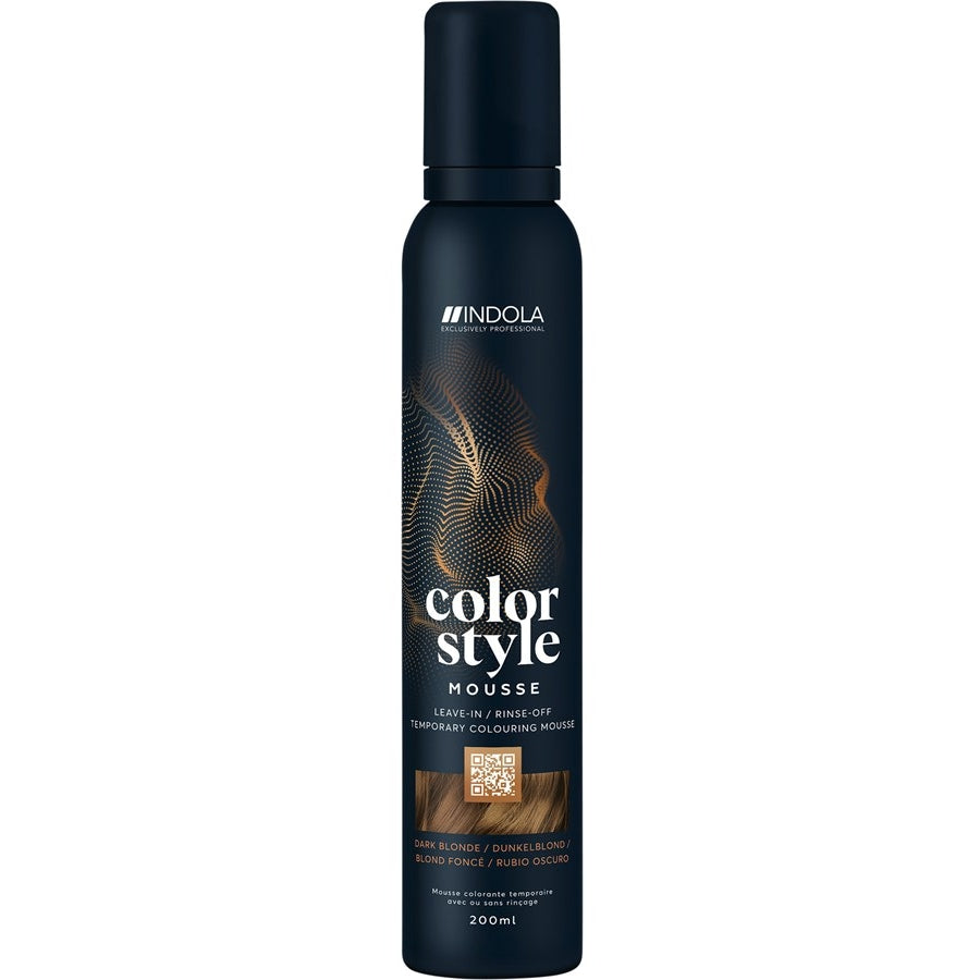 INDOLA COLOR STYLE MOUSSE BIONDO MEDIO 200 ML