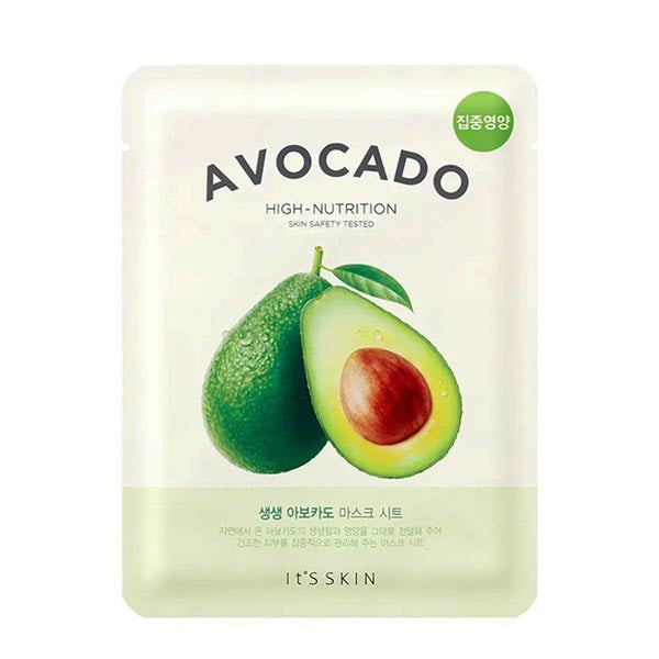 IT'S SKIN MASK SHEET MASCHERA VISO IN TESSUTO AVOCADO - Tre Pi Profumerie