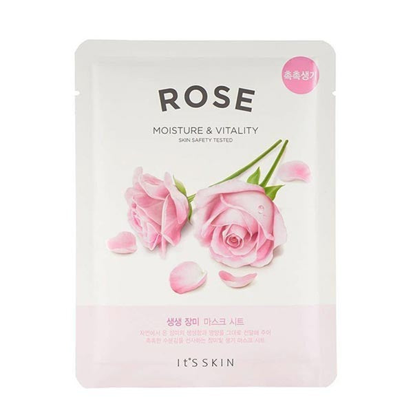 IT'S SKIN MASK SHEET MASCHERA VISO IN TESSUTO ROSE - Tre Pi Profumerie