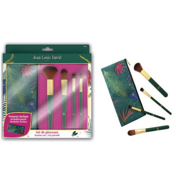 JEAN LOUIS DAVID COFANETTO SET PENNELLI JUNGLE - Tre Pi Profumerie