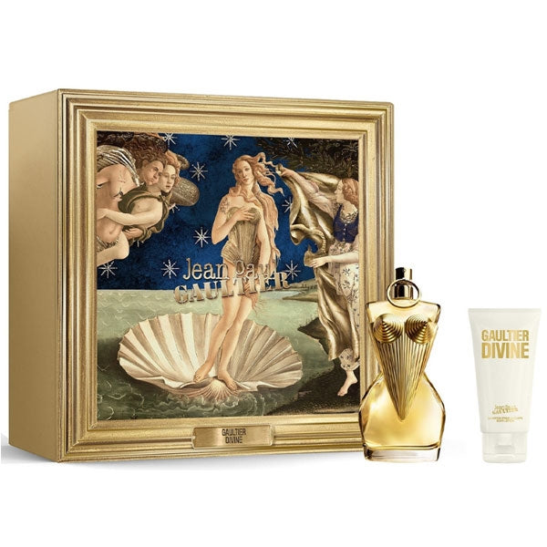 JEAN PAUL GAULTIER DIVINE COFANETTO EDP 50 ML + BODY LOTION 75ML - Tre Pi Profumerie