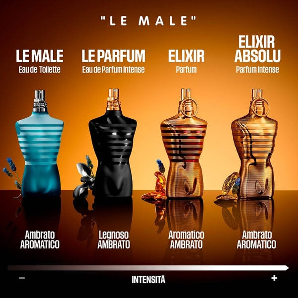 JEAN PAUL GAULTIER LE MALE ELIXIR ABSOLU PARFUM INTENSE 200 ML - Tre Pi Profumerie