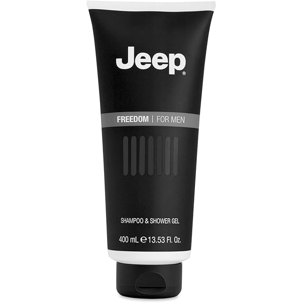 Shampoing et gel douche Jeep Freedom pour homme 400 ml