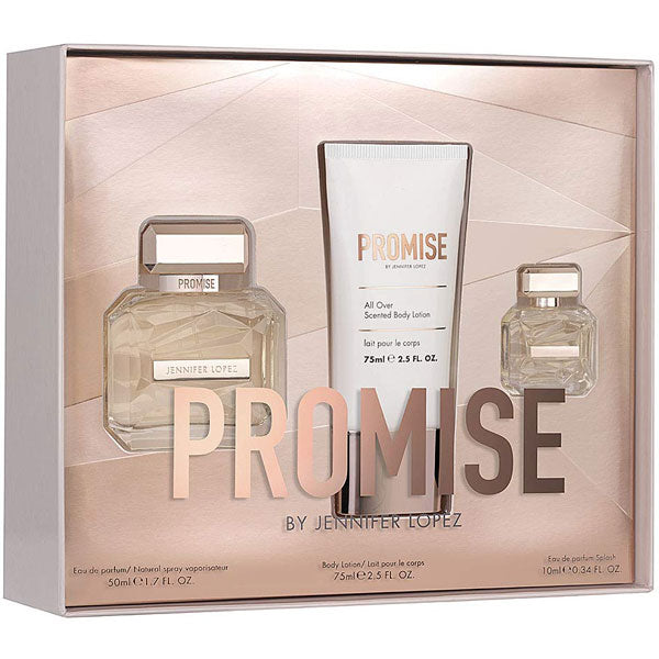 JENNIFER LOPEZ PROMISE COFANETTO EDP + LOZIONE CORPO + PARFUM - Tre Pi Profumerie