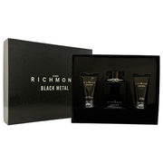 JOHN RICHMOND BLACK METAL COFANETTO EDP 100 ML + BODY LOTION - Tre Pi Profumerie