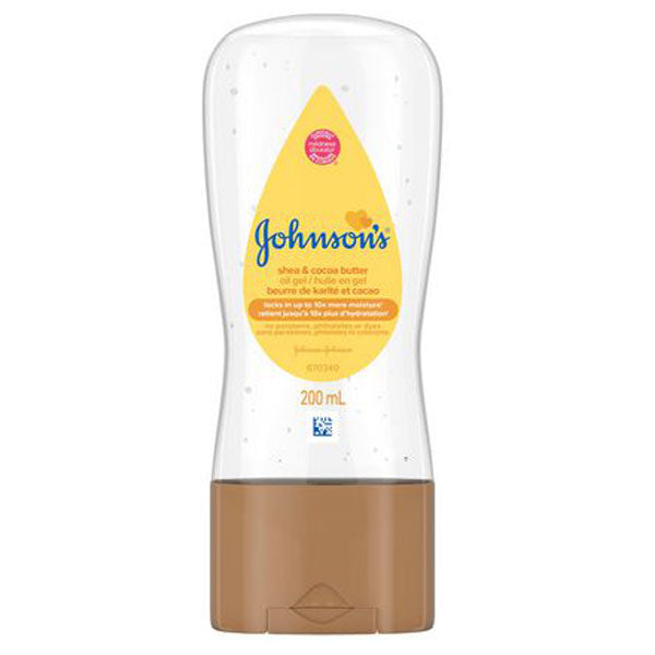 JOHNSON OIL GEL BURRO DI KARITE E CACAO 200 ML - Tre Pi Profumerie