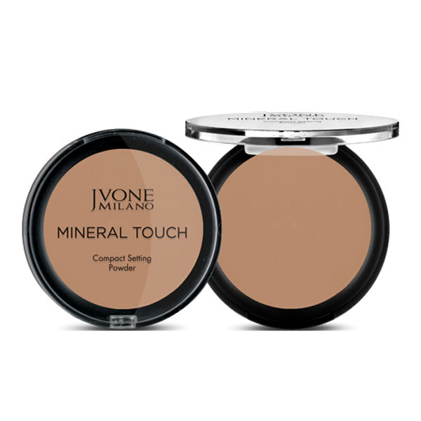 JVONE CIPRIA COMPATTA EFFETTO MAT MINERAL TOUCH NUDE 02 - Tre Pi Profumerie