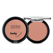 JVONE LADY COMPACT BLUSH ALMOND 02 - Tre Pi Profumerie