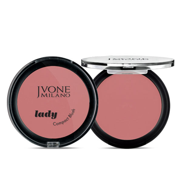 JVONE LADY COMPACT BLUSH WILD ROSE 01 - Tre Pi Profumerie