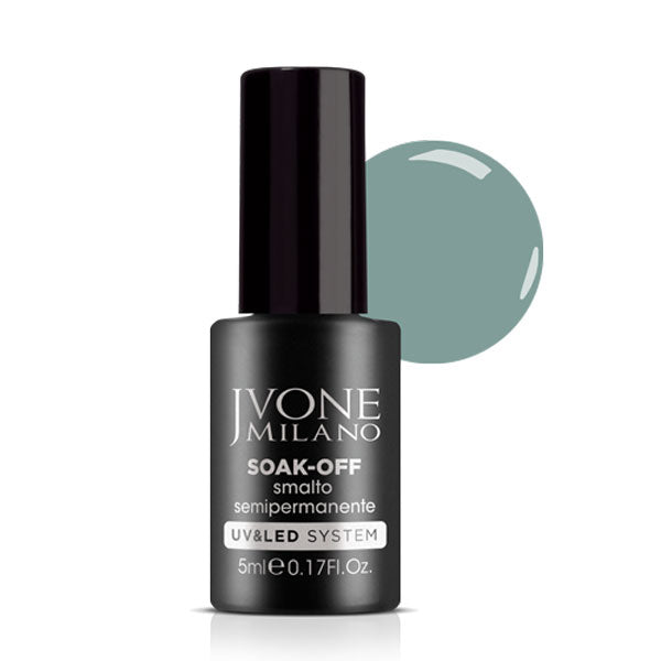 JVONE MILANO SOAK OFF SEMIPERMANENTE CELESTE VELATO 3075 - Tre Pi Profumerie