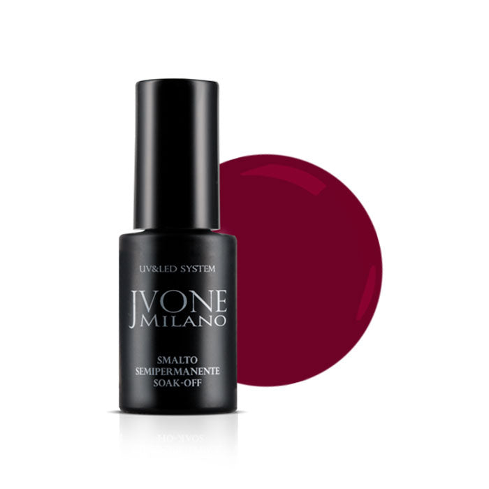 JVONE MILANO SOAK OFF SEMIPERMANENTE GRANATA SCURO 3051 - Tre Pi Profumerie