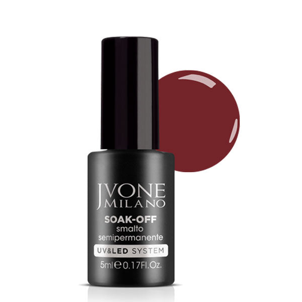 JVONE MILANO SOAK OFF SEMIPERMANENTE ROSSO MATTONE 3073 - Tre Pi Profumerie