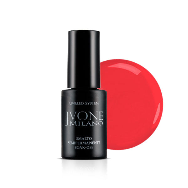 JVONE MILANO SOAK OFF SEMIPERMANENTE ROSSO CARDINALE 3034 - Tre Pi Profumerie