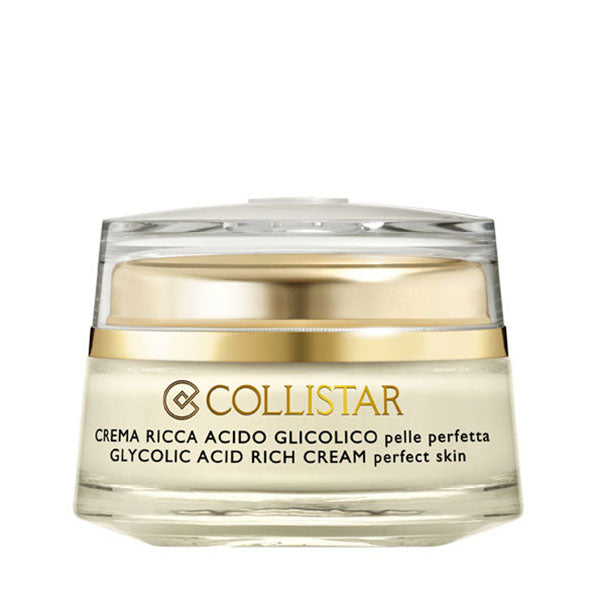 COLLISTAR ATTIVI PURI CREMA RICCA ACIDO GLICOLICO 50 ML - Tre Pi Profumerie