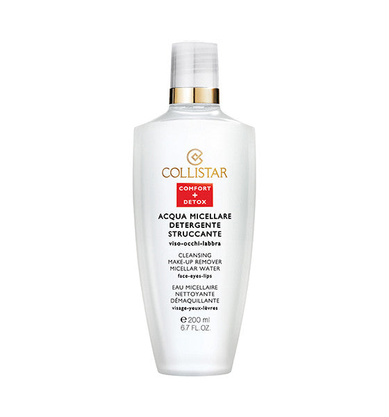 COLLISTAR ACQUA MICELLARE DETERGENTE STRUCCANTE 200 ML - Tre Pi Profumerie