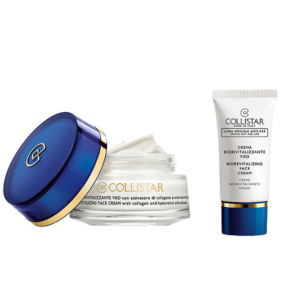 COLLISTAR CREMA BIORIVITALIZZANTE VISO 50ML+CREMA BIORIV 25ML - Tre Pi Profumerie